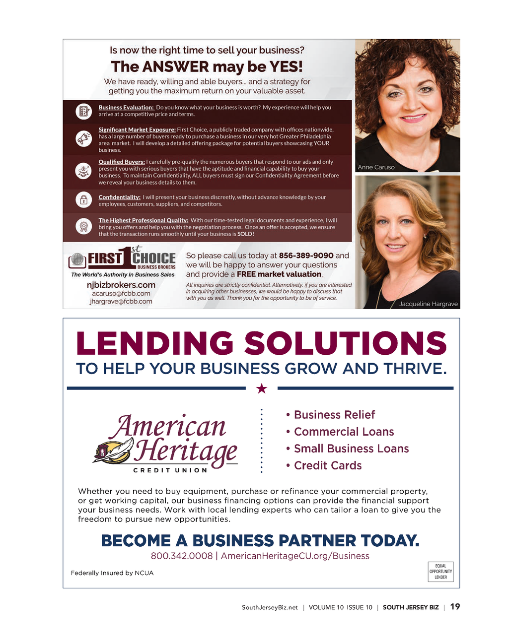 South Jersey BIZ Issue 10 (October 2020)