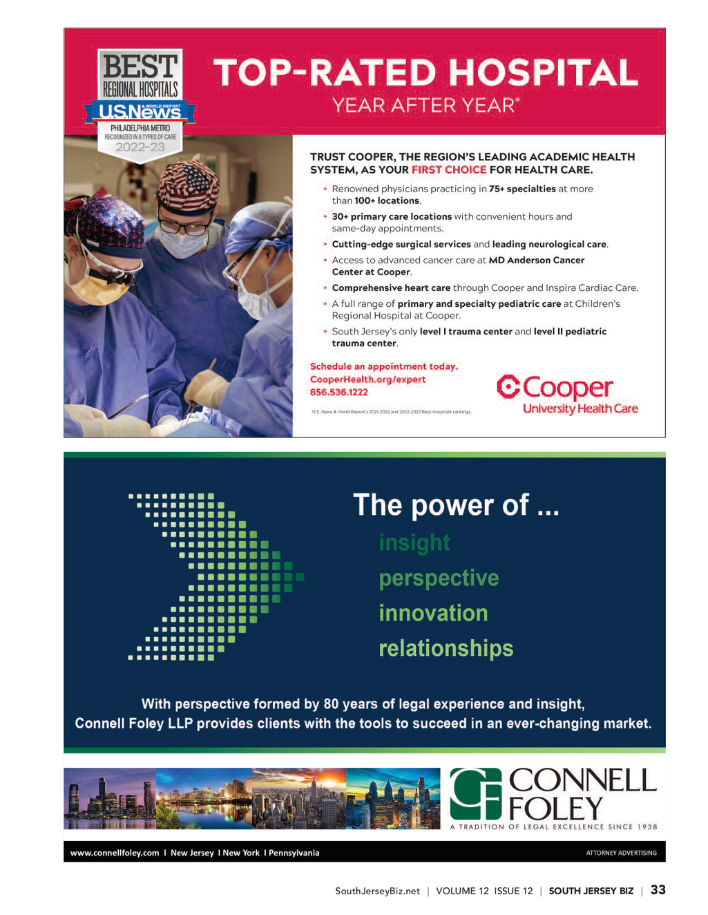 South Jersey BIZ Issue 12 (December 2022)