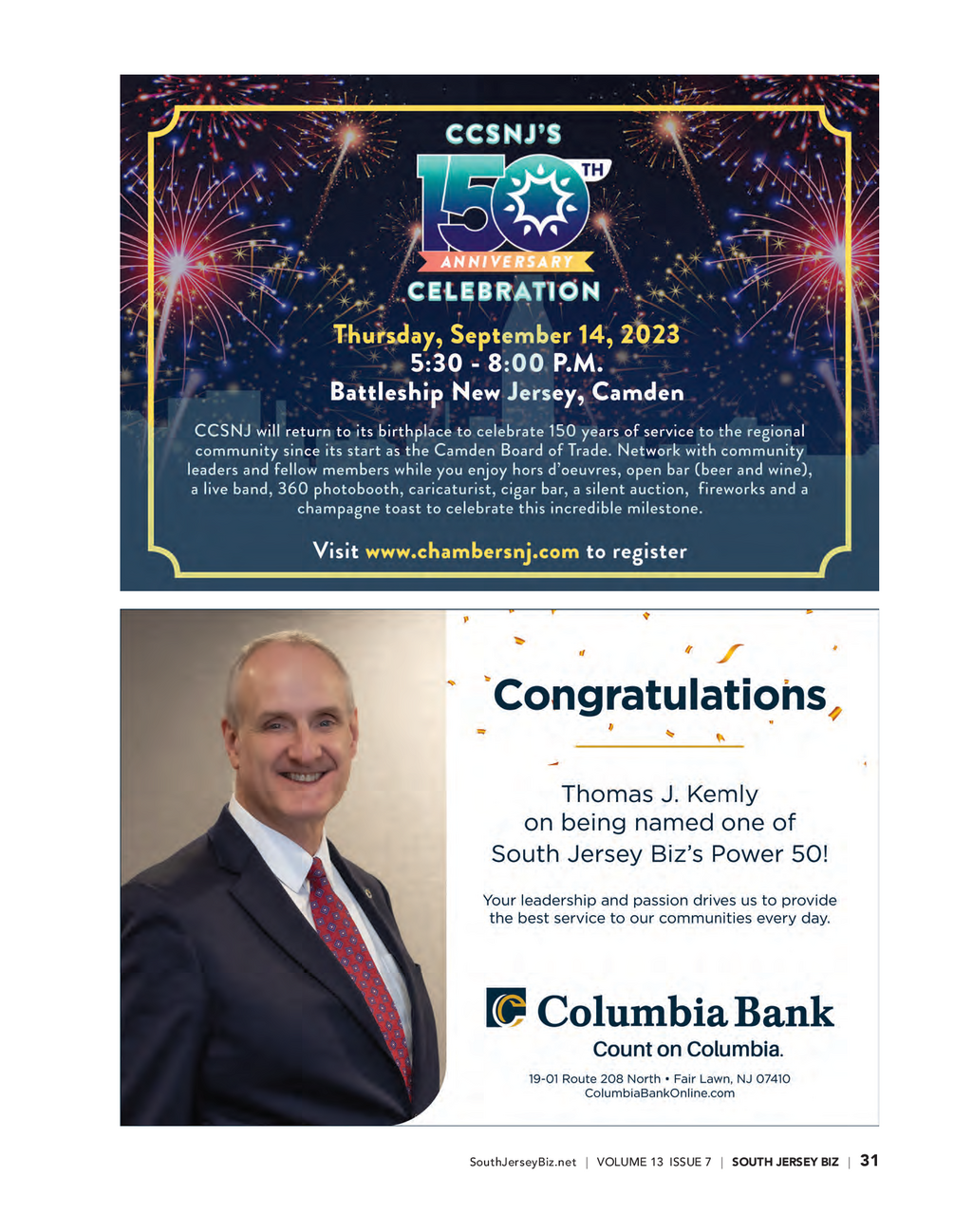 South Jersey BIZ Issue 7 (July 2023)