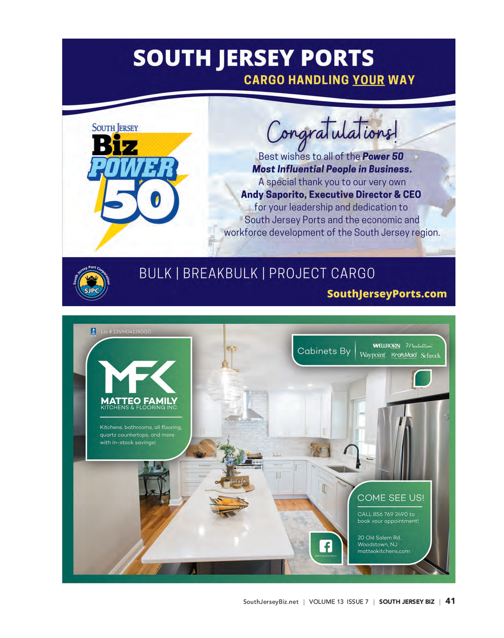 South Jersey BIZ Issue 7 (July 2023)