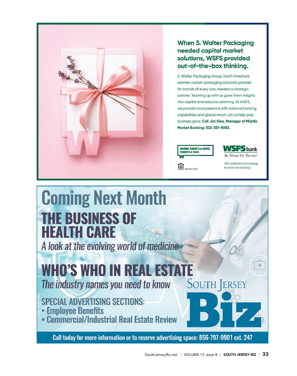 South Jersey BIZ Issue 8 (August 2023)