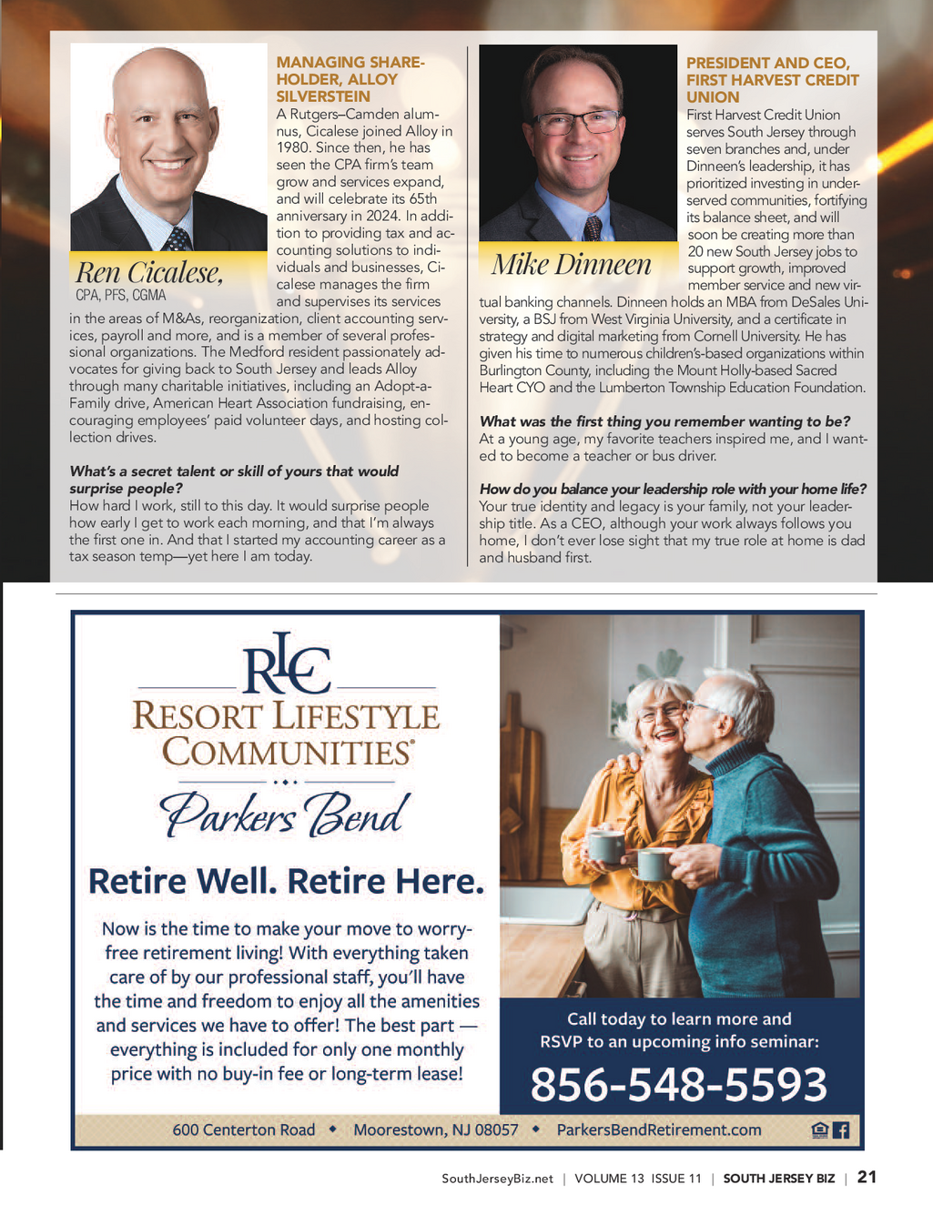 South Jersey BIZ Issue 11 (November 2023)