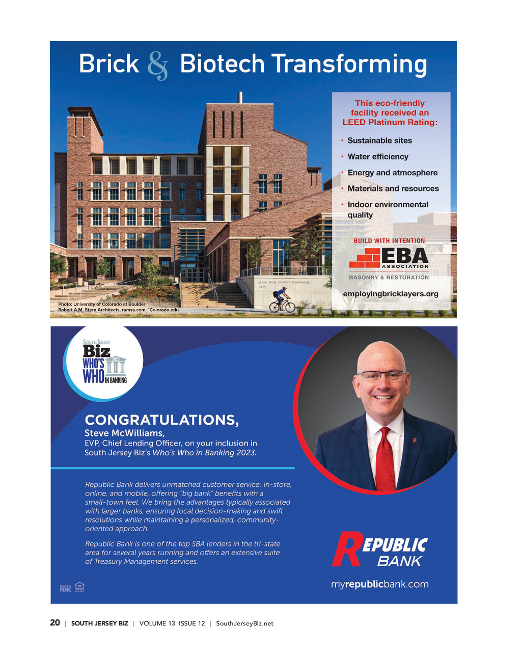 South Jersey BIZ Issue 12 (December 2023)